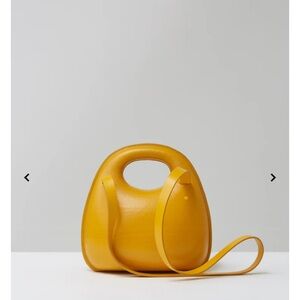 Yellow Designer Handbag